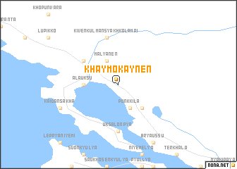 map of Khaymokaynen