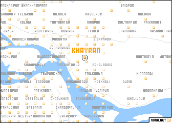 map of Khayran