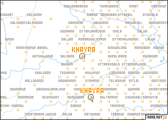 map of Khayra