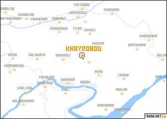 map of Khayrobod