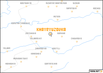 map of Khayryuzovka