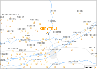 map of Khaytali