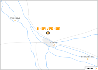 map of Khayyrakan