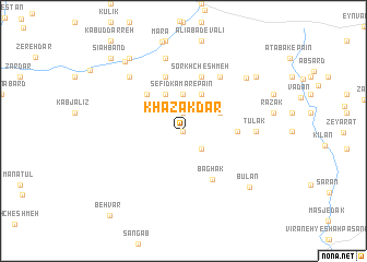 map of Khazakdar