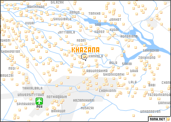 map of Khazāna