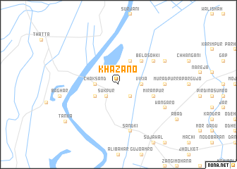 map of Khazāno