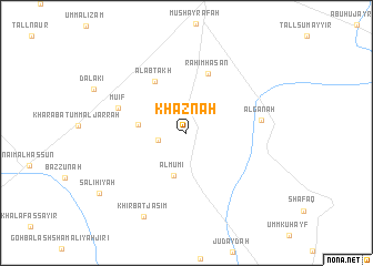 map of Khaznah