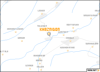 map of Khaznidon
