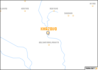 map of Khazovo