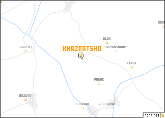 map of Khazratsho