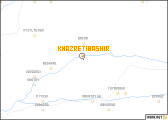 map of Khazretibashir