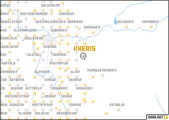 map of Kheāis