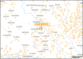 map of Khebare