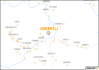 map of Khebatli