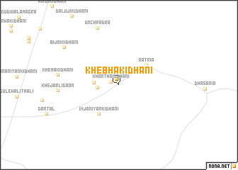 map of Khebha Ki Dhāni