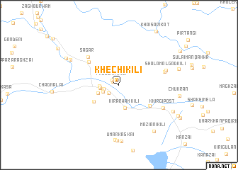 map of Khechi Kili