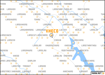 map of Khê Cồ