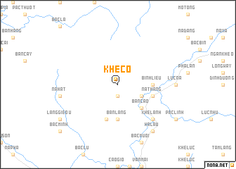 map of Khê Cố