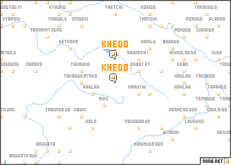 map of Khedo