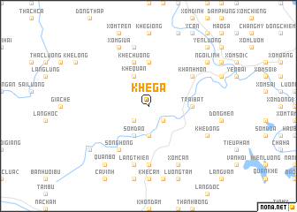 map of Khê Ga