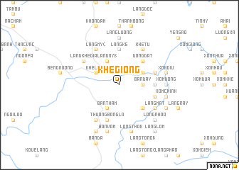 map of Khê Giông