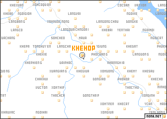 map of Khê Hop