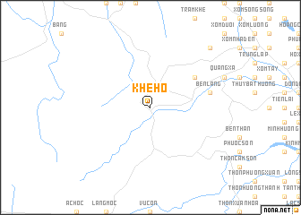 map of Khê Ho