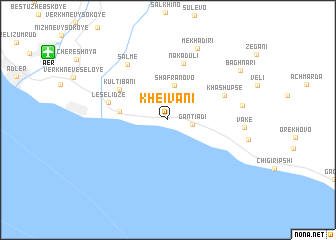map of Kheivani