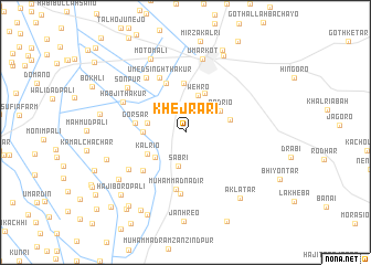 map of Khejrāri