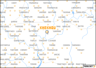 map of Khê Khâu