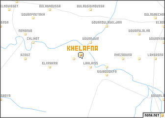 map of Khelafna