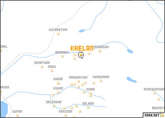 map of Khelan