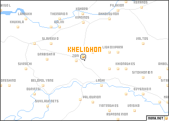 map of Khelidhón