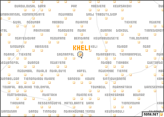map of Khéli