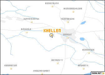 map of Khellen