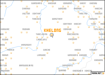 map of Khê Lòng