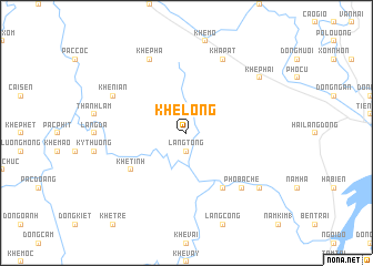 map of Khê Lông