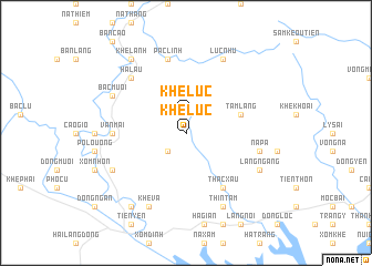 map of Khê Luc