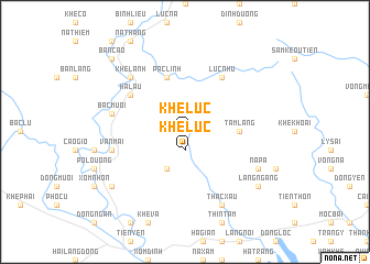 map of Khê Luc