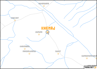 map of Khemaj