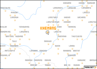 map of Khê Mảng