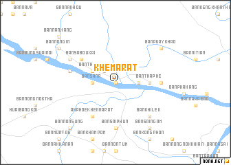 map of Khemarat