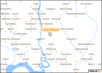 map of Khemauk