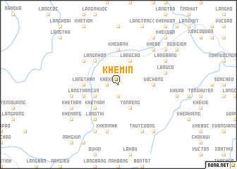 map of Khê Min