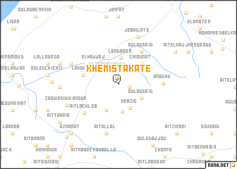 map of Khemis Takate