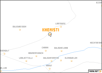 map of Khemisti