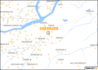 map of Khempura