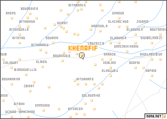 map of Khenafif