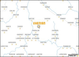 map of Khê Nian