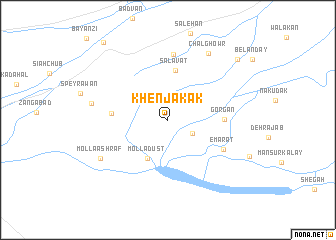 map of Khenjakak